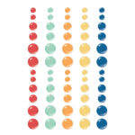 Simple Stories FUR BABY DOG Glossy Enamel Dots 60pc - Image 2