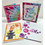 Reminisce Tie Dye WILD CHILD 12"X12" Scrapbook Paper - Image 2