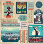Crafters Companion MODERN MAN 8X8" Topper Pad 48 Sheets - Image 11