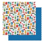Photoplay TIME TO TRAVEL Collection 12X12 Scrapbook Paper