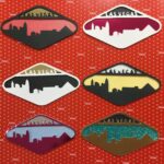 LAS VEGAS DIAMOND SKYLINE Scrapbook Die Cuts