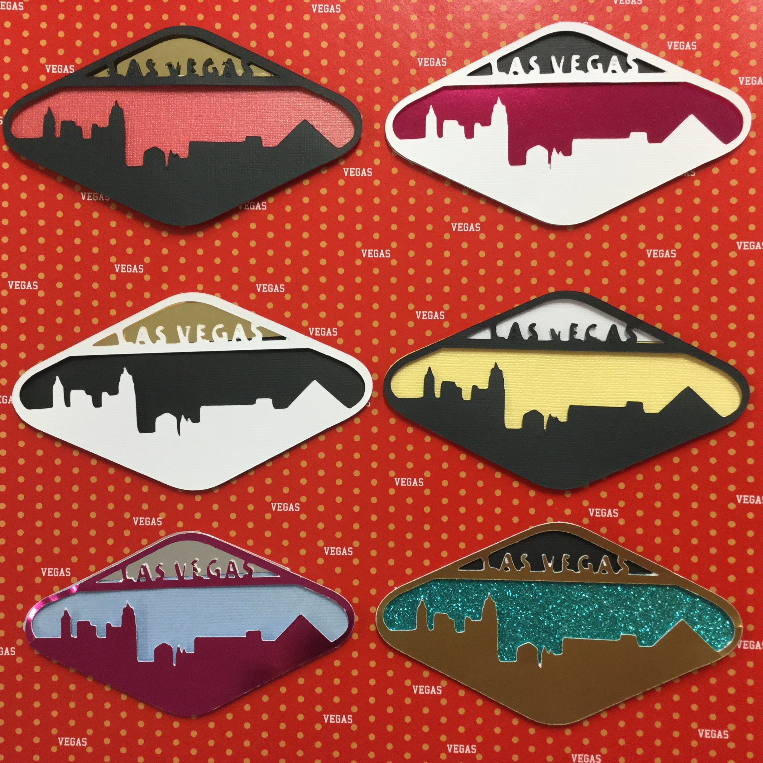 894ED1AD-2E4D-4191-B9ED-C5C5F6137F2F.jpg LAS VEGAS DIAMOND SKYLINE Scrapbook Die Cuts - Image 1