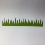 GRASS BORDER Diecut Scrapbook Embellishment - Image 2