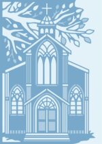 Gemini Inter’lace VILLAGE CHAPLE Metal Cutting Die 1pc - Image 3