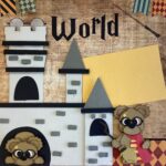 Premade WIZARDING WORLD 12"X12" (2) Scrapbook Pages - Image 3