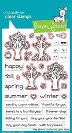 Lawn Fawn TREE BEFORE ‘N AFTERS Stamp & Die Set - Image 3