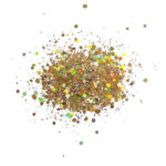 Cosmic Shimmer GOLDEN HAZE Holographic Glitterbitz 25ml - Image 2