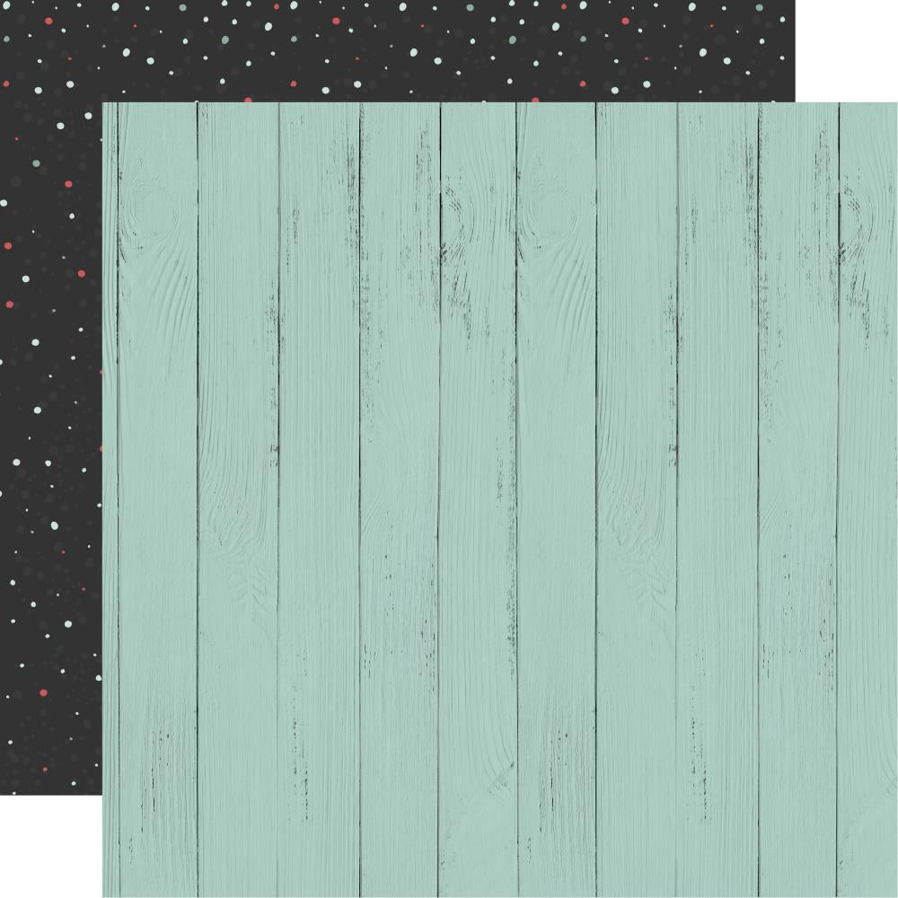 8C3D70A4-9AAC-4F94-B0DB-37B36BDD32C4.jpg Kaisercraft Peppermint Kisses MINTY 12"X12" Scrapbook Paper - Image 1