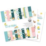 P13 GOOD NIGHT 12"X12" Designer Paper Pack 14pc Goodnight - Image 10