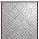 Creative Expressions INTERLOCKING SQUARES 3D Embossing Folder