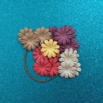 Summer Blooms 1.25" Plus Beads 20pc