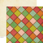 Crate Paper FARMHOUSE HOMEMADE 12X12 Scrapbook Paper