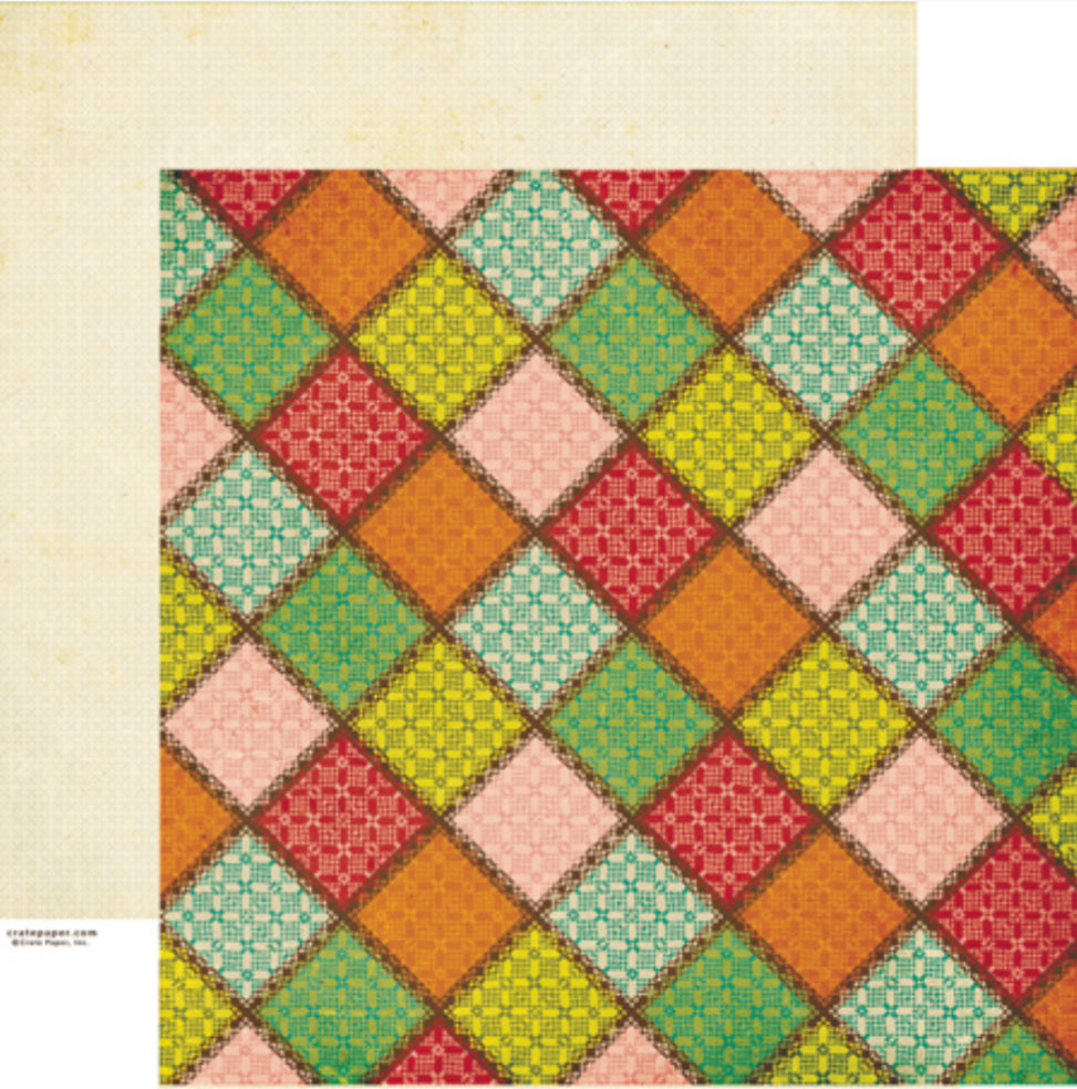 8D864B0C-DD08-4F0E-BB12-078C33A06C8B.jpg Crate Paper FARMHOUSE HOMEMADE 12X12 Scrapbook Paper - Image 1