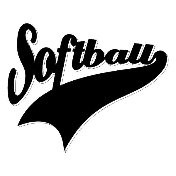 8E326E68-D22B-4F93-A827-583E0B72128B.jpg SOFTBALL Sports Tails Laser Cut 1pc Scrapbook Customs - Image 1