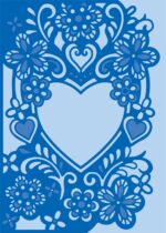 Gemini Inter’lace FRAMED WITH LOVE Metal Cutting Die 1pc - Image 2