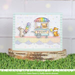 Lawn Fawn TREAT CART Clear Stamps and Die SET - Image 5