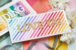 Pinkfresh Studio SLIM DIAGONAL STRIPES Essentials Crafting Dies 1pc - Image 2