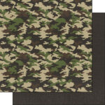 REGULAR CAMO 12"X12" Scrapbook Customs Paper