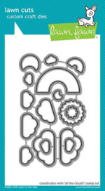 Lawn Fawn ALL THE CLOUDS Stamp & Die Set - Image 3