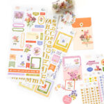 Pinkfresh Studio GARDEN BOUQUET Journaling Bits 14pc - Image 2