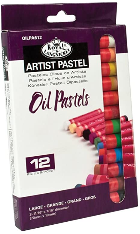 8F6FADC4-3E87-4B90-A5A5-2A0B4C14180E.jpg Royal & Langnickel Artist OIL PASTELS 12pc Standard - Image 1