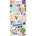Echo Park MY FAVORITE SUMMER Chipboard Accents 48pc