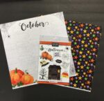 OCTOBER MEMORIES Scrapbook Customs Kit 3pc