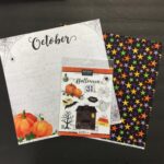 OCTOBER MEMORIES Scrapbook Customs Kit 3pc