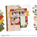 Simple Stories TRAIL MIX Decorative BRADS & CHIPBOARD Pieces 34pc - Image 2