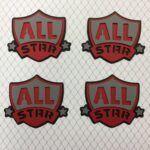 ALL STAR Sports 3D Scrapbook Die Cut Embellishment