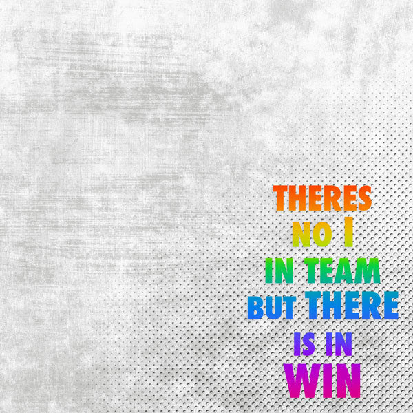 9112396B-3E5A-4AF2-AE36-538E150AC41A.jpg WIN NEON QUOTE 12"x12" Sports Scrapbook Paper - Image 1