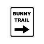BUNNY TRAIL Scrapbook Stickers