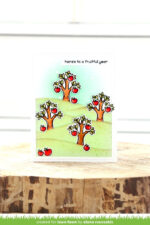 Lawn Fawn TREE BEFORE ‘N AFTERS Stamp & Die Set - Image 5