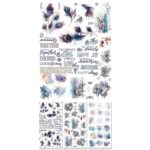49 and Market PLUME & PETAL Rib-On Transfer Set 3 Sheets - Image 2