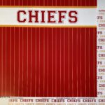 Scrapbooksrus CHIEFS FOOTBALL 12"X12" Scrapbook Paper Kit 12 Sheets - Image 2