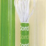 Dritz THIN BEADING CORD ELASTIC White 3yd