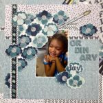 Vicki Boutin Discover + Create ROUND BRUSH 12"X12" Scrapbook Paper - Image 3