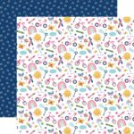 Echo Park PLAY ALL DAY GIRL 12”X12” Scrapbook Paper - Image 5