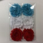 Ribbon Flowers 6pc Set - Image 2