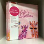 Postbound Album 8.5"X11” LIFE’S ADVENTURES Scrapbook Memory Album - Image 2
