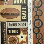 Moxxie BASKETBALL #2 6"X12" Stickers 18pc