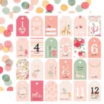 Echo Park WELCOME BABY GIRL 12"X12" Scrapbook Collection Kit - Image 9