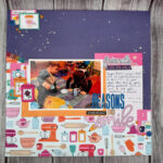 Shimelle Reasons To Smile BAKE LOVE 12"X12" Scrapbook Paper - Image 2
