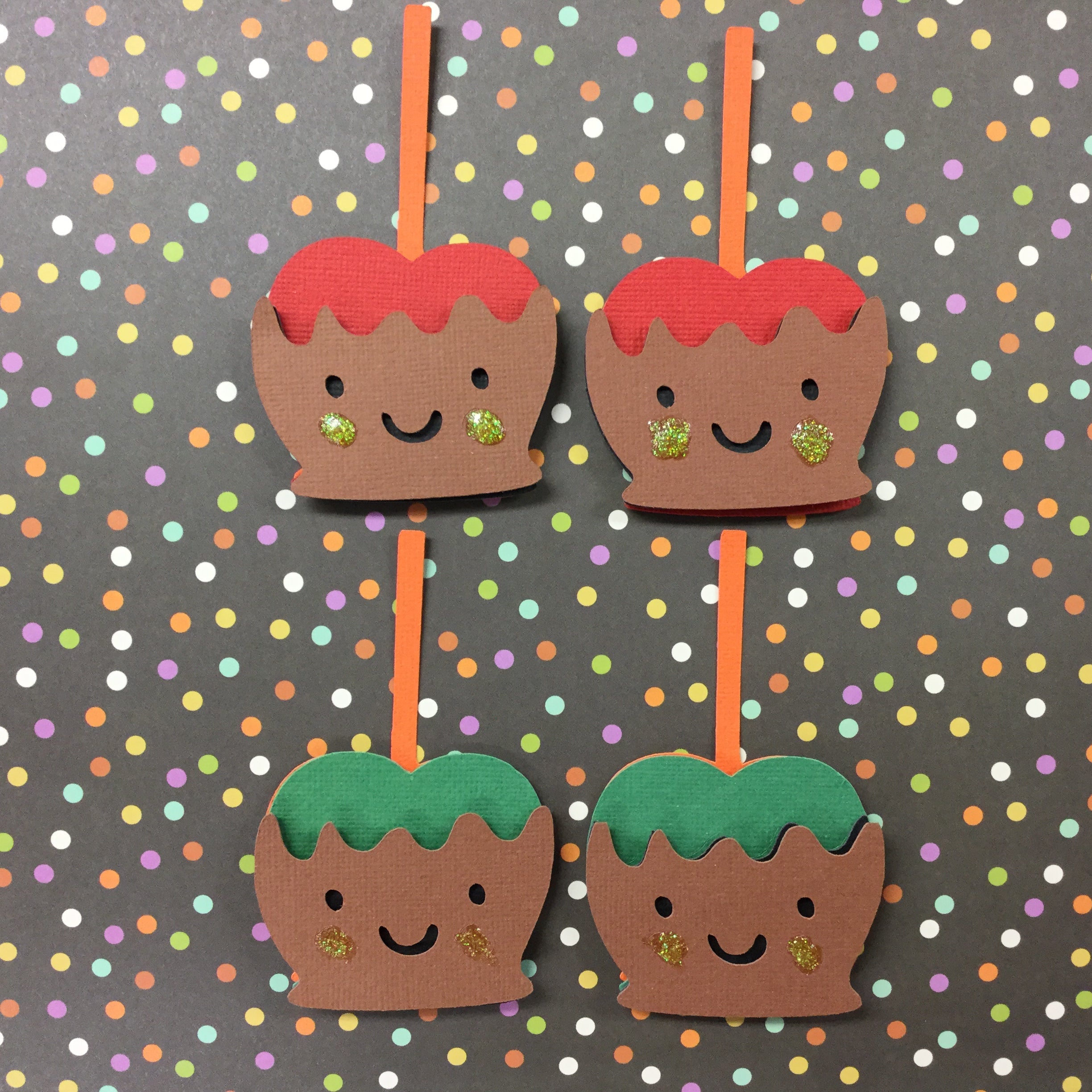 93DC4797-C5DB-4F37-BFF6-B2A5D45BE7BB.jpg CANDY APPLE 3D Fall Halloween Custom Diecuts - Image 1