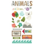 Simple Stories SAY CHEESE WILD Foam Stickers 44pc - Image 4