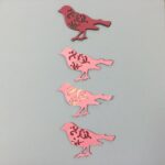 BIRDS 3D Scrapbook Die Cut Embellishment