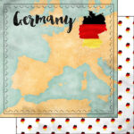 Scrapbooksrus GERMANY SIGHTS 12”X12” Scrapbook Kit - Image 5