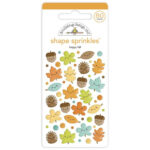 Doodlebug Pumpkin Spice HAPPY FALL Shape Sprinkles 50pc