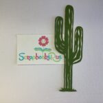 Laser Cut SAGUARO CACTUS Green Desert Diecut - Image 2