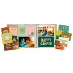 Simple Stories TRAIL MIX 3X4 ELEMENTS 12”X12” Scrapbook Paper